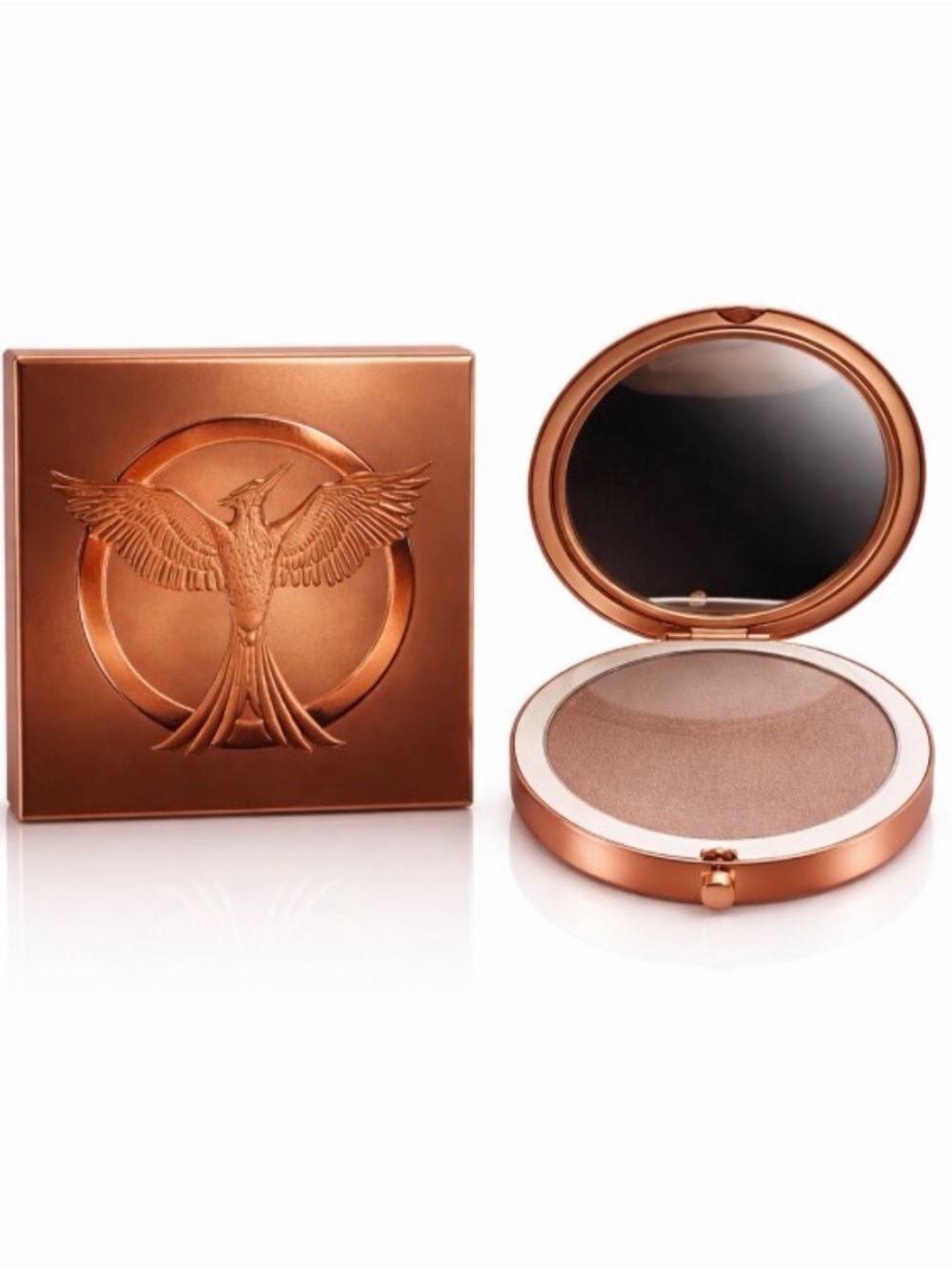 Hunger Games Bronze Radiance Illuminating Powder Highlighter Compact -